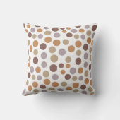 Muster für Watercolor Woodland Animals Kissen (Rückseite)