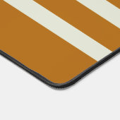 Muster für weiche und warme braune Streifen Schreibtischunterlage (Ecke)