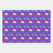 Muster für Weihnachts-Videospiele Geschenkpapier Set (Vorderseite 2)