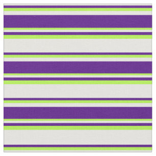 Muster für weiße, farbige und hellgrüne Linien Stoff