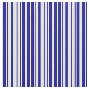 Muster für weiße und dunkelblaue Linien/Streifen Stoff