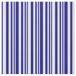 Muster für weiße und dunkelblaue Linien/Streifen Stoff