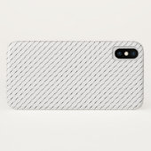 Muster für weiße und schwarze Punkte Case-Mate iPhone Hülle (Rückseite (Horizontal))