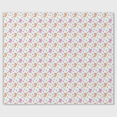 Muster für Whimsikhörner und Hübsche Blume Geschenkpapier (Flach)
