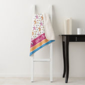 Muster für Whimsikhörner und Hübsche Blume Sherpadecke (Beispiel)