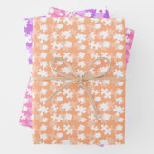 Muster für wiederholte Puzzle-Teile Geschenkpapier Set (Beispiel)