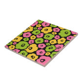 Muster für wild lebende Blume Fliese (Seite)