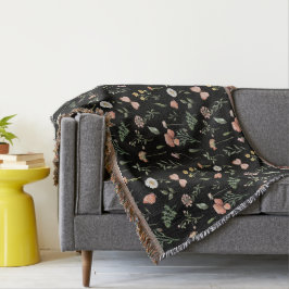 Muster für Wildblumen Decke