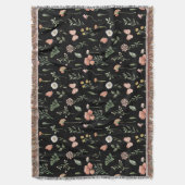 Muster für Wildblumen Decke (Vorderseite Vertikal)