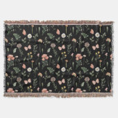 Muster für Wildblumen Decke (Vorderseite)