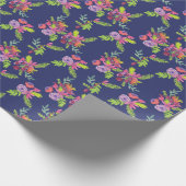 Muster für Wildblumen Geschenkpapier (Ecke)