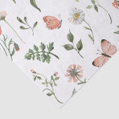 Muster für Wildblumen Seidenpapier (Detail)