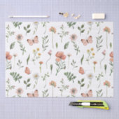 Muster für Wildblumen Seidenpapier (Handwerk)