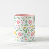 Muster für Wildblumen Tasse (Zentrum)