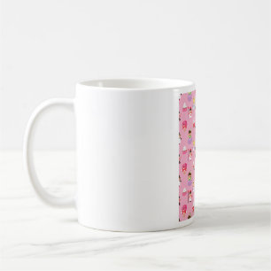 Muster für Zeichen der niedlichen Alice im Wunderl Kaffeetasse