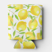 Muster für Zitronen und Blätter Dosenkühler (Rückseite)