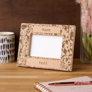 Muster Geätzte Rahmen