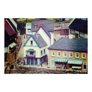 Muster-Gebäude Fotodruck