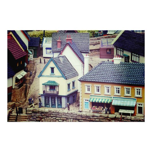 Muster-Gebäude Fotodruck (Vorne)