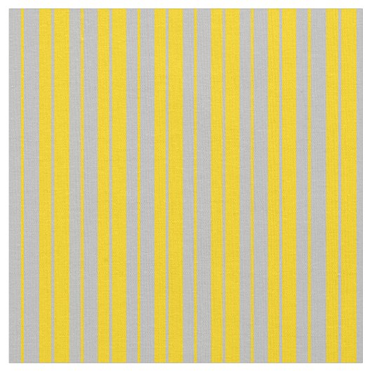 Muster Gelb und Grau Stoff (Nahaufnahme)