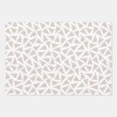 Muster Gelb und Grauer Käse Geschenkpapier Set (Vorderseite 2)