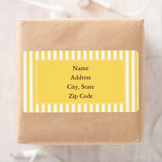 Muster Gelb und Weiß (Insitu)