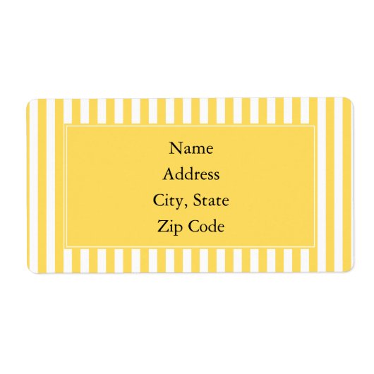 Muster Gelb und Weiß (Vorne)