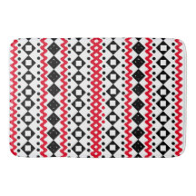 Muster geometrischer Art Schwarz und Weiß