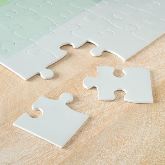 Muster geometrischer Kreise Puzzle (Seite)