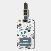 Muster-Gepäckanhänger für niedliche Aufzüge für Ju Gepäckanhänger (Vorderseite vertikal)