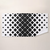 Muster, gerundet diagonal badehandtuch (Badehandtuch)