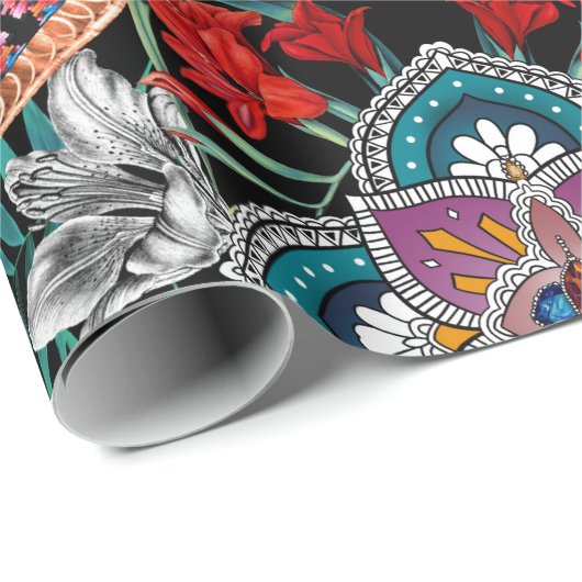 Muster Geschenkpapier (Rolleneckpunkt)