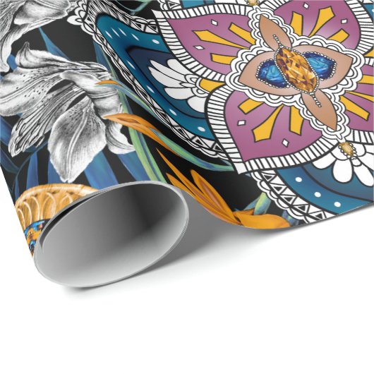 Muster Geschenkpapier (Rolleneckpunkt)