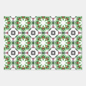 Muster Geschenkpapier Set (Vorderseite 3)