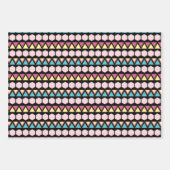 Muster Geschenkpapier Set (Vorderseite 2)