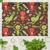 Muster Geschirrtuch (Gefaltet)