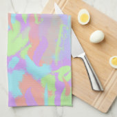 Muster Geschirrtuch (Viertel Falte)