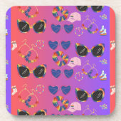 Muster Getränkeuntersetzer (Vorderseite)