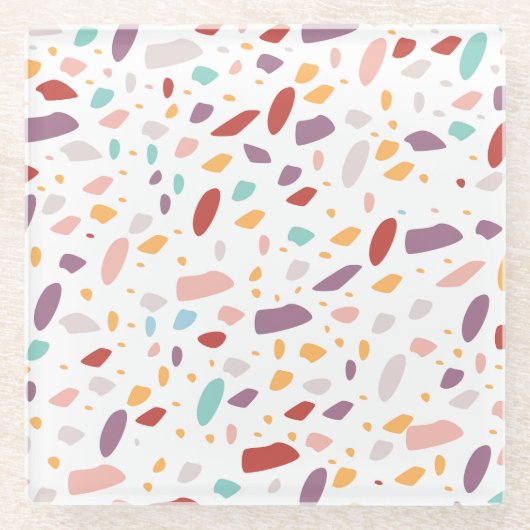 Muster Glasuntersetzer (Vorderseite)