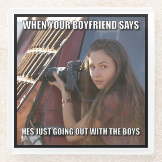 Muster Glasuntersetzer (Vorderseite)