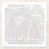 Muster Glasuntersetzer (Rückseite)