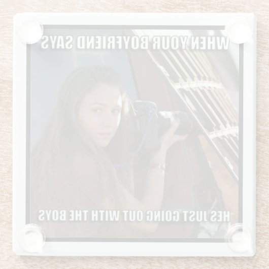 Muster Glasuntersetzer (Rückseite)