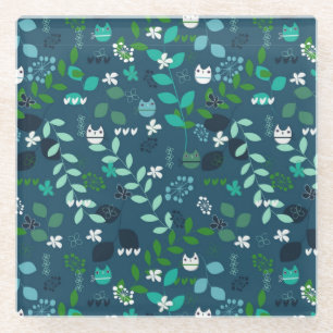 Muster Glasuntersetzer