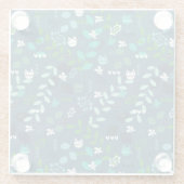 Muster Glasuntersetzer (Rückseite)