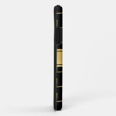 Muster Gold zigzag iPhone Case (Hinten/Rechts)