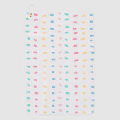 Muster Golfhandtuch (Vorderseite)