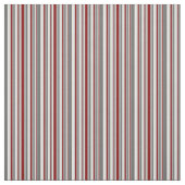 Muster Grau, Maroon & Mint Cream Streifen Stoff (Muster)