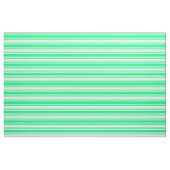 Muster grün und weiß gestreift stoff (Fat Quarter (45,7 x 55,9 cm))