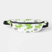 Muster grüner Elefanten, Niedliche Elefanten, Ster Bauchtasche (Vorderseite)