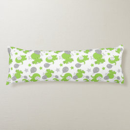 Muster grüner Elefanten, Niedliche Elefanten, Ster Seitenschläferkissen